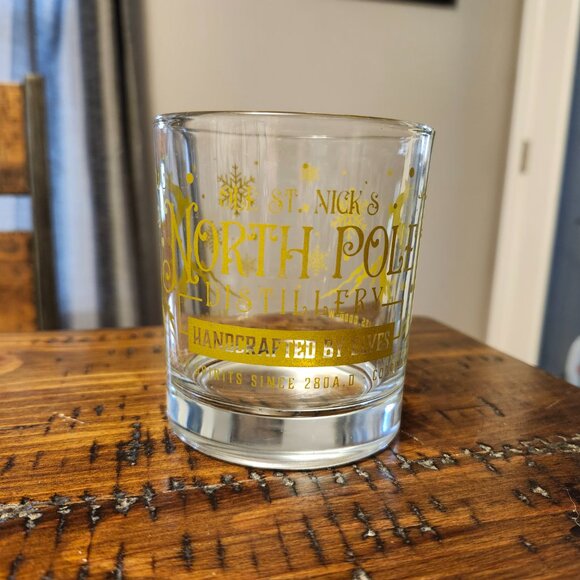 SET of 3 Christmas Themed 10 ounce Rocks Glasses - Picture 4 of 6